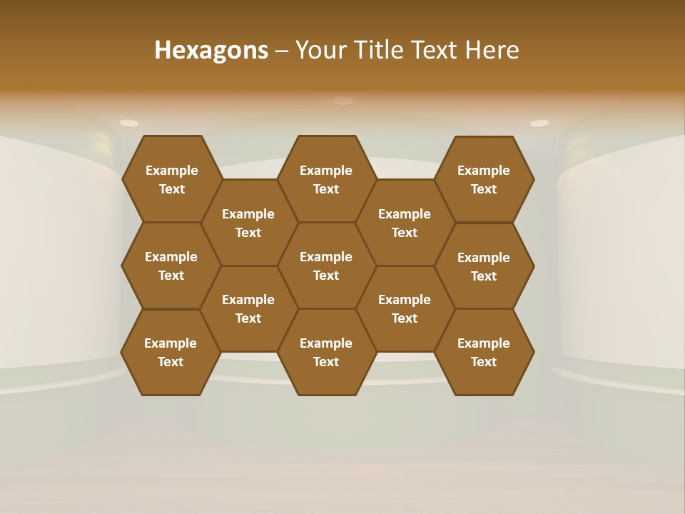 Banner Decoration Canvas PowerPoint Template