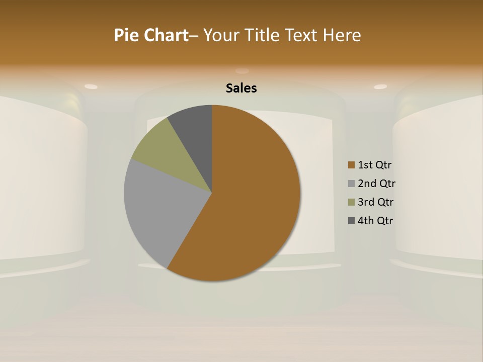 Banner Decoration Canvas PowerPoint Template