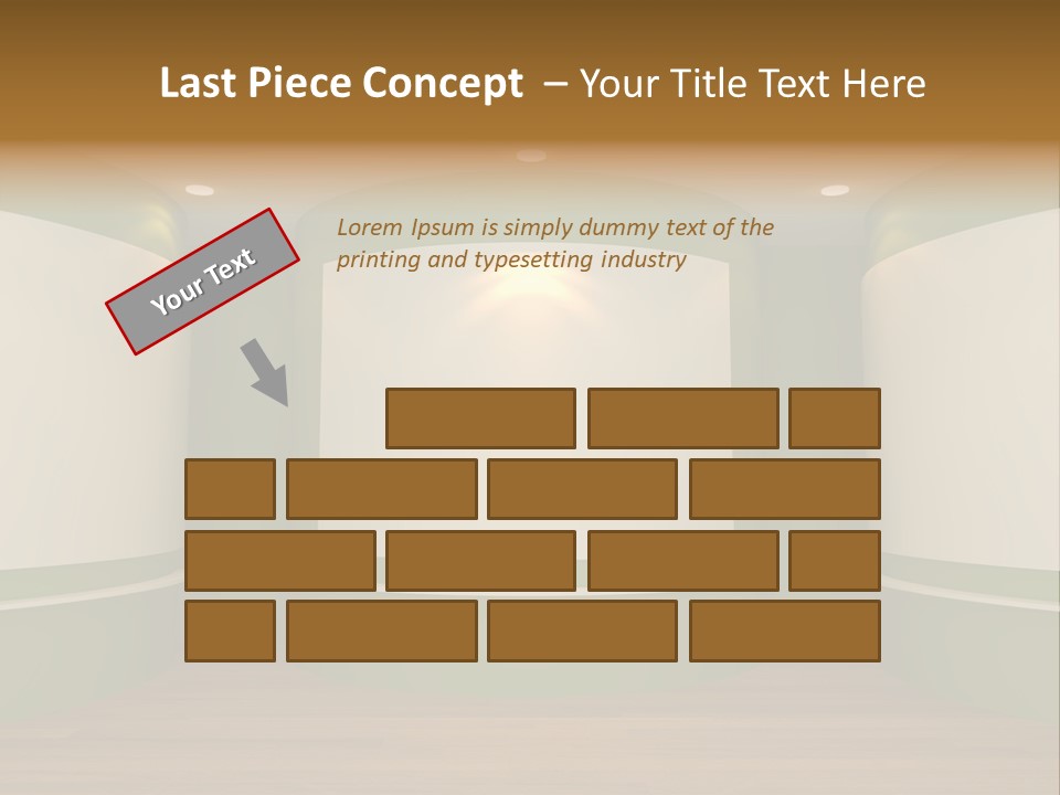 Banner Decoration Canvas PowerPoint Template