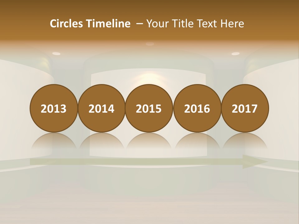 Banner Decoration Canvas PowerPoint Template