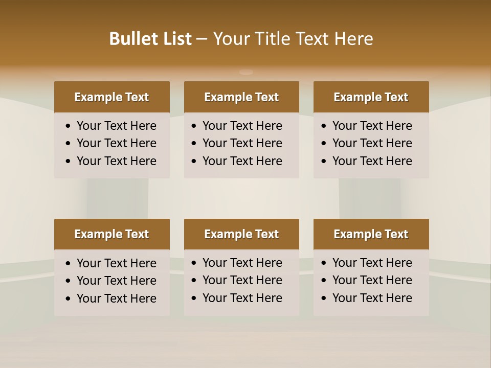Banner Decoration Canvas PowerPoint Template