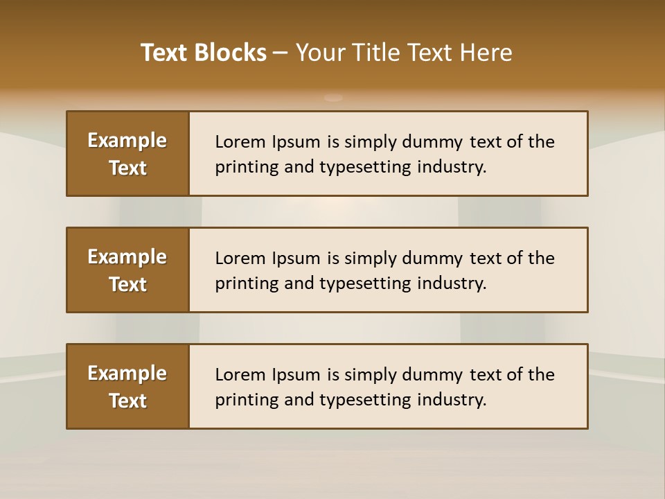 Banner Decoration Canvas PowerPoint Template