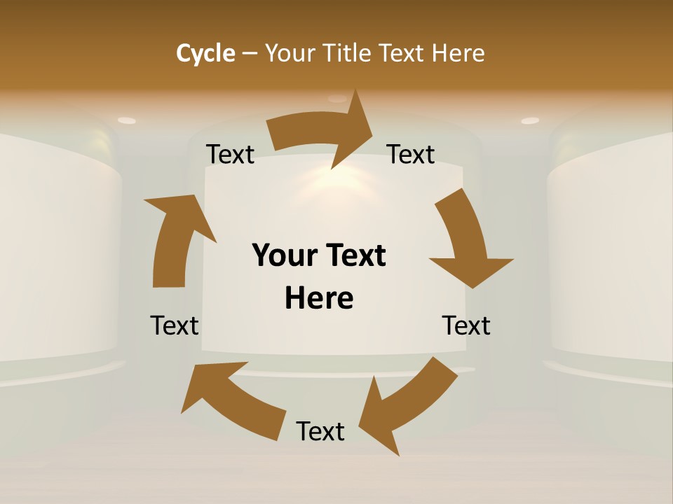 Banner Decoration Canvas PowerPoint Template