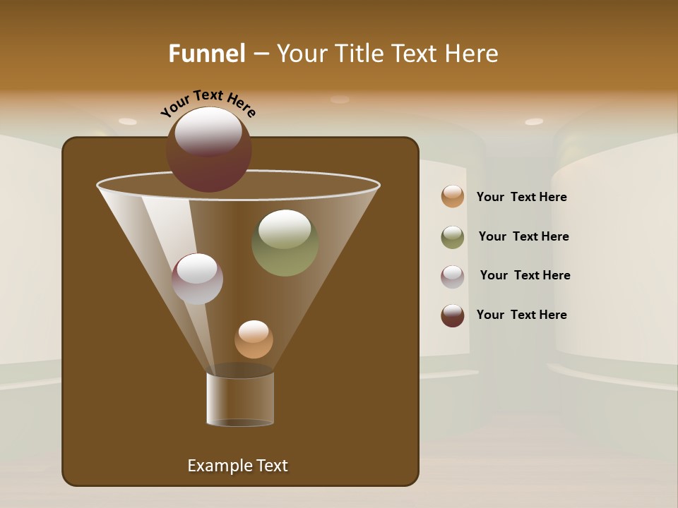 Banner Decoration Canvas PowerPoint Template