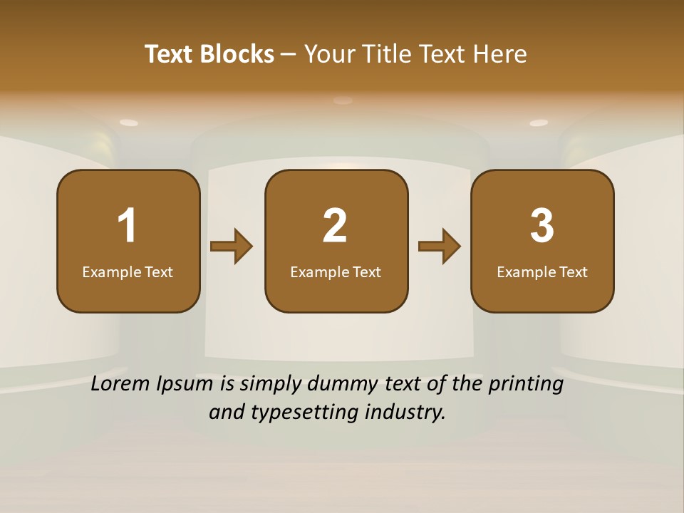 Banner Decoration Canvas PowerPoint Template