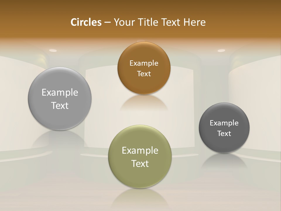 Banner Decoration Canvas PowerPoint Template