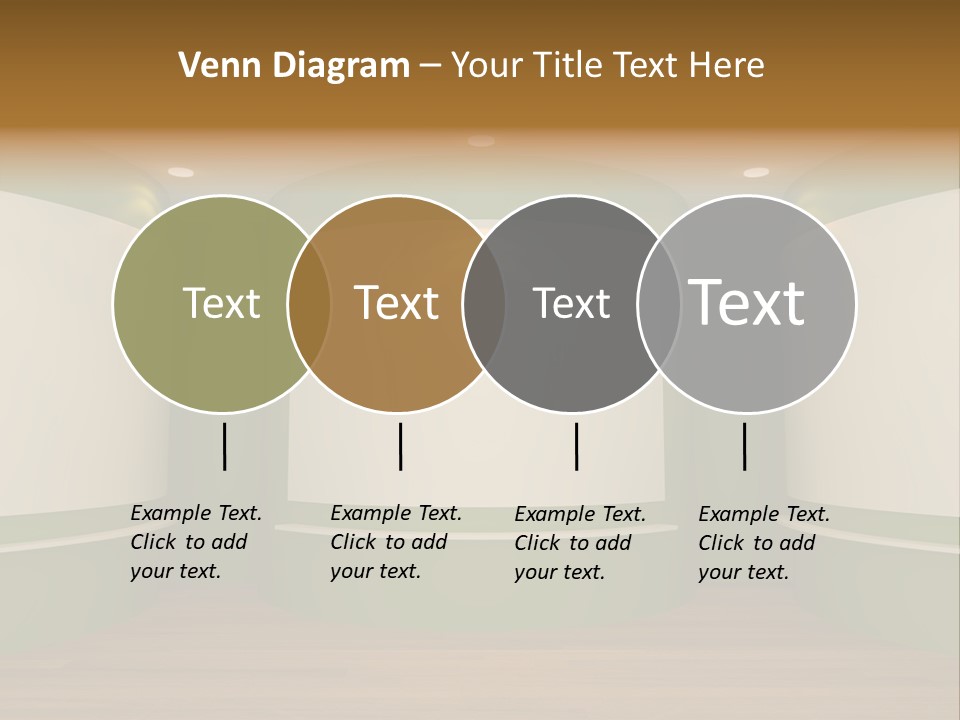 Banner Decoration Canvas PowerPoint Template