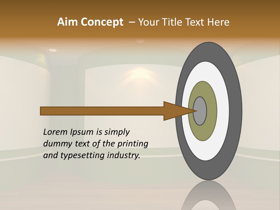 Banner Decoration Canvas PowerPoint Template