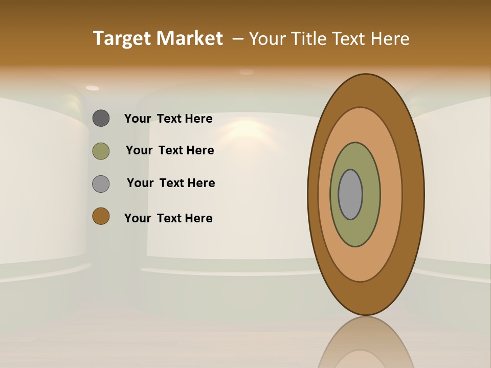 Banner Decoration Canvas PowerPoint Template