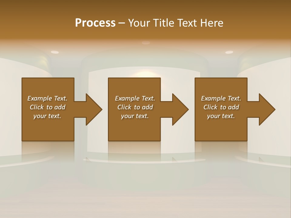 Banner Decoration Canvas PowerPoint Template