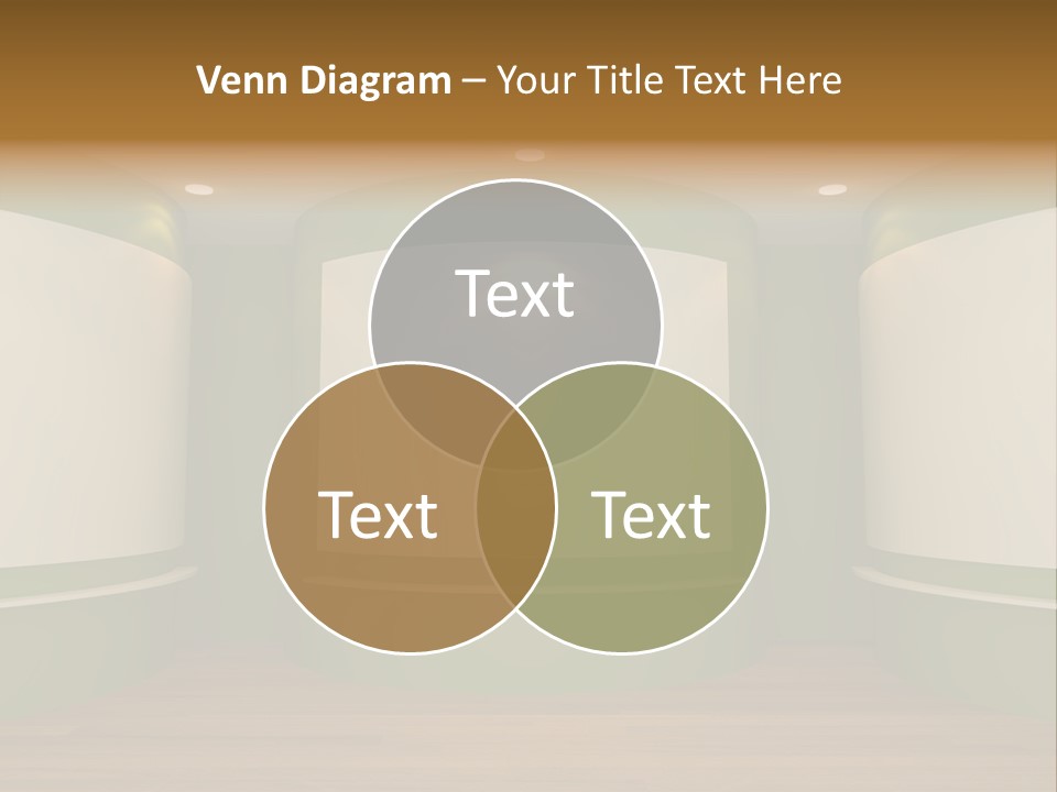 Banner Decoration Canvas PowerPoint Template