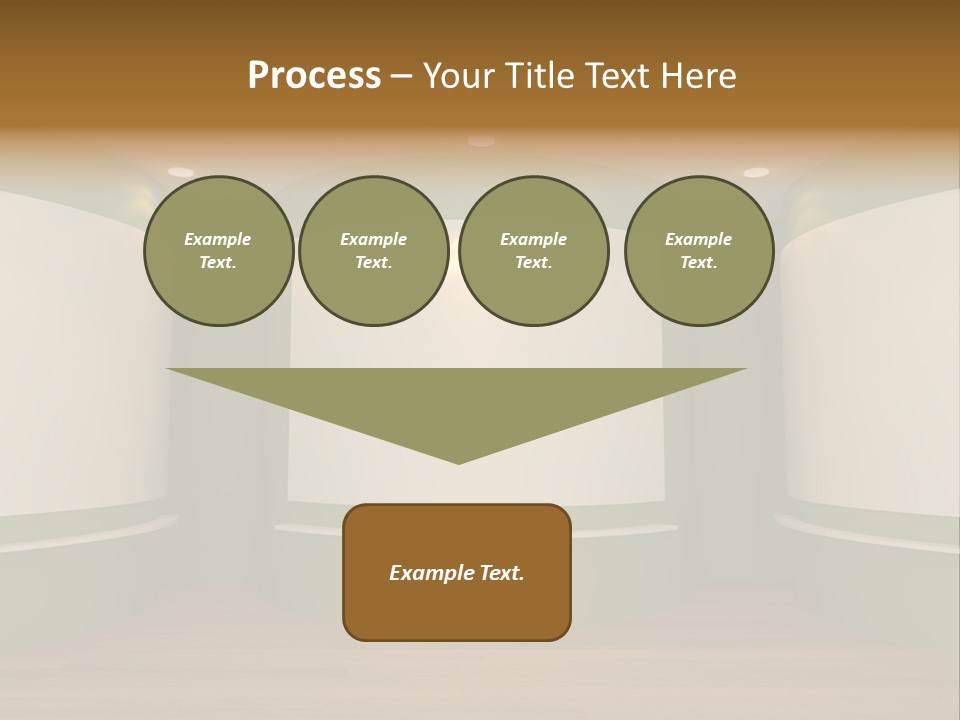 Banner Decoration Canvas PowerPoint Template