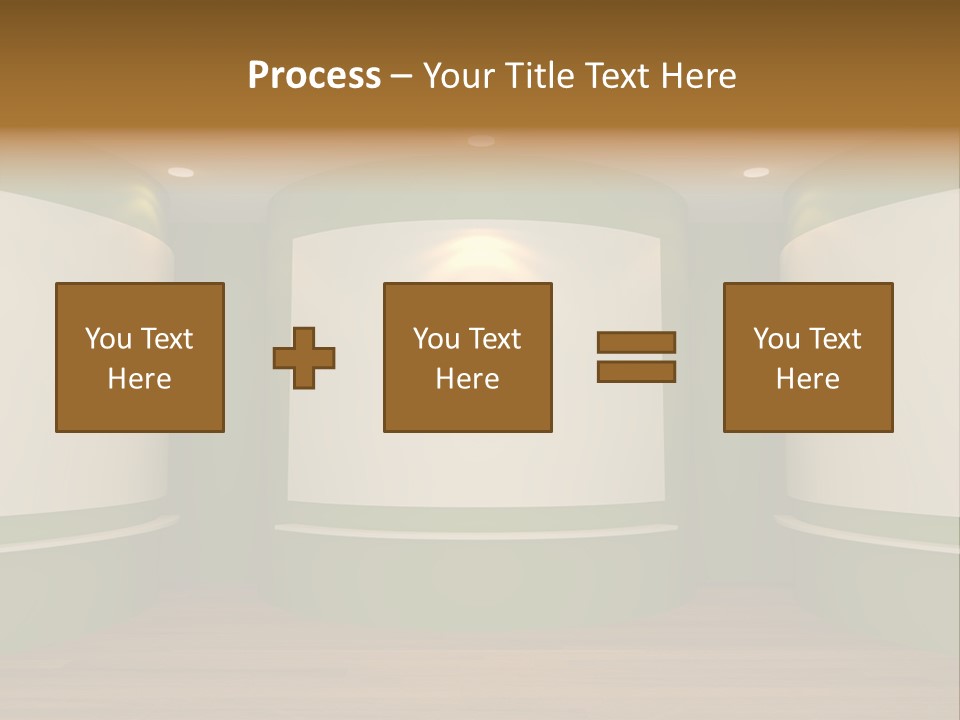 Banner Decoration Canvas PowerPoint Template