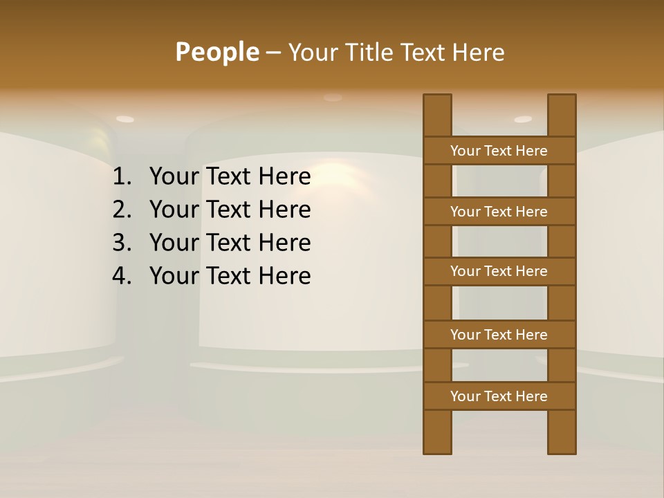 Banner Decoration Canvas PowerPoint Template