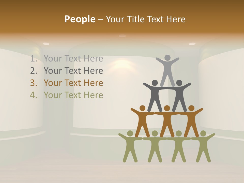 Banner Decoration Canvas PowerPoint Template