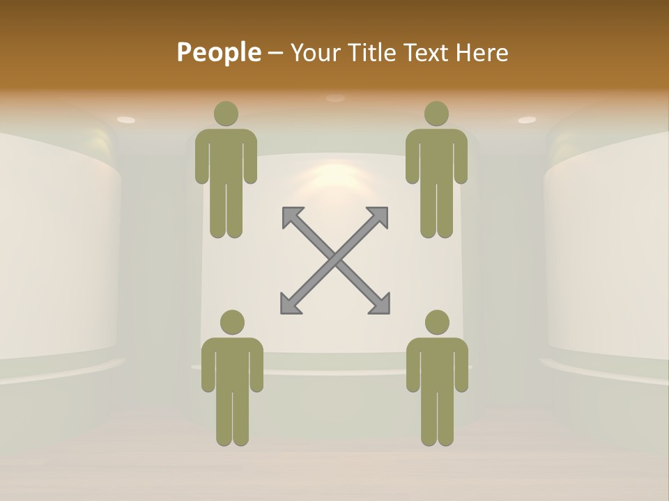 Banner Decoration Canvas PowerPoint Template