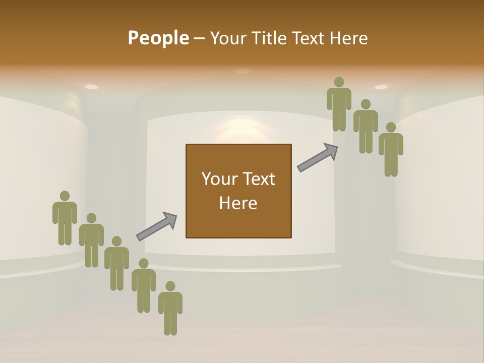 Banner Decoration Canvas PowerPoint Template