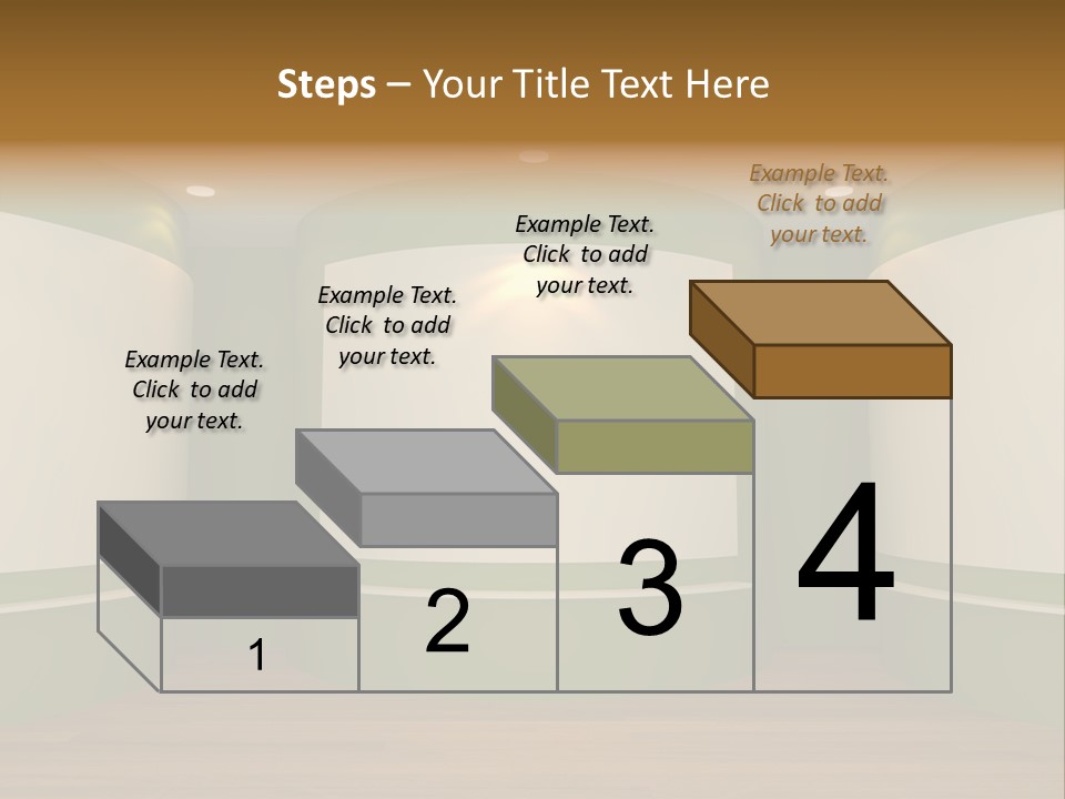 Banner Decoration Canvas PowerPoint Template
