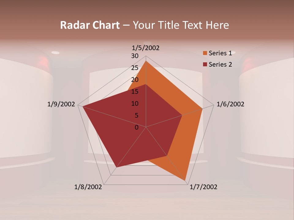 White Gallery Floor PowerPoint Template