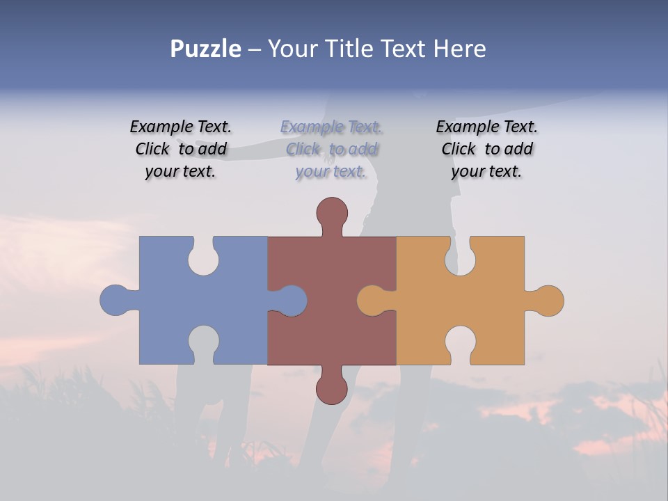 Together Happy Per On PowerPoint Template