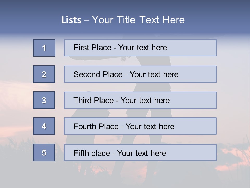 Together Happy Per On PowerPoint Template