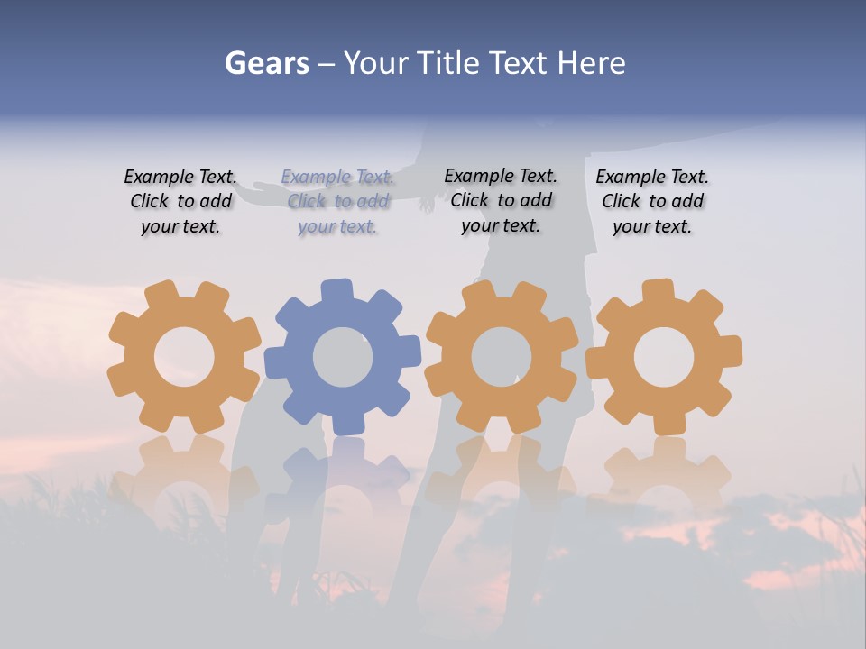 Together Happy Per On PowerPoint Template