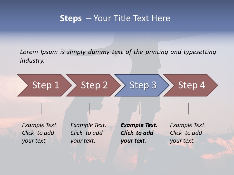 Together Happy Per On PowerPoint Template
