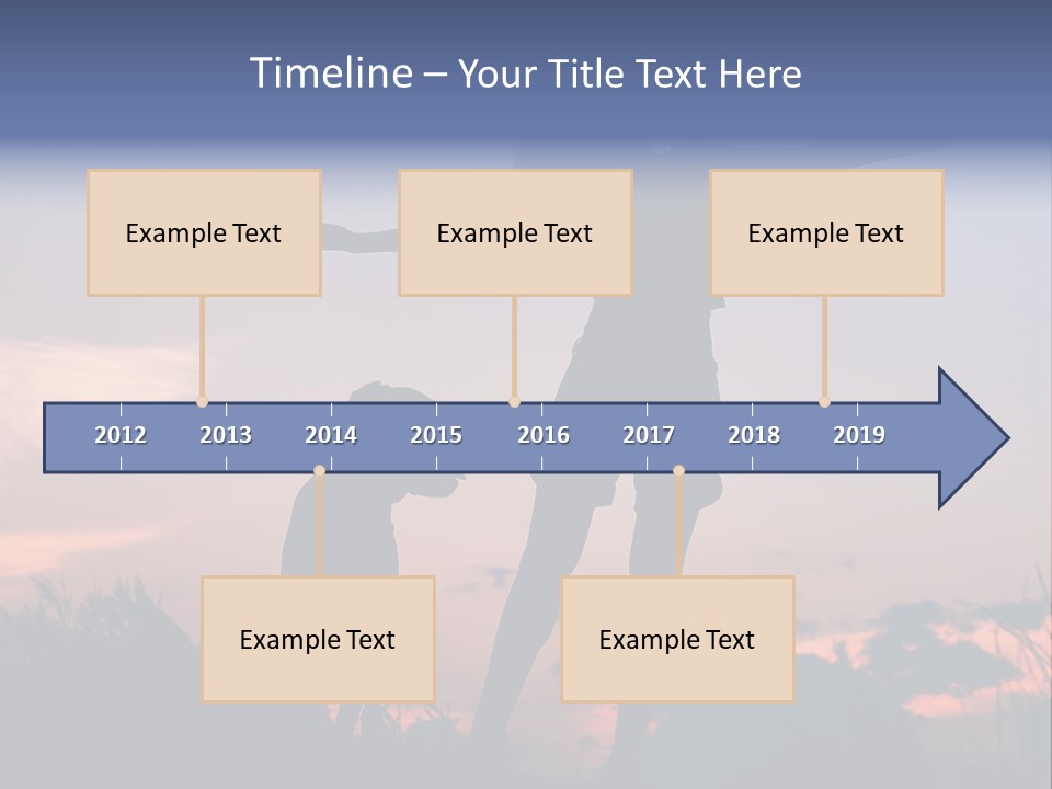 Together Happy Per On PowerPoint Template