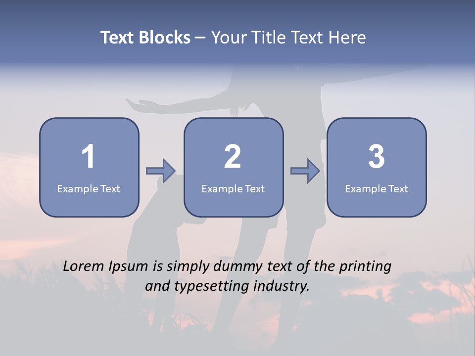 Together Happy Per On PowerPoint Template
