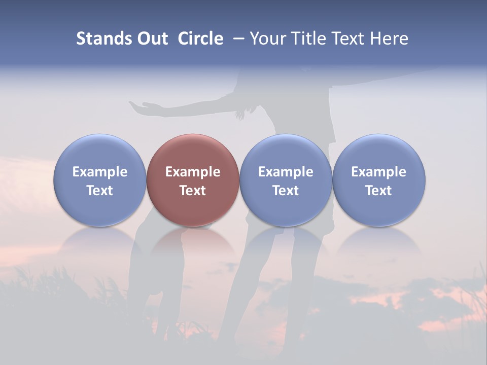 Together Happy Per On PowerPoint Template