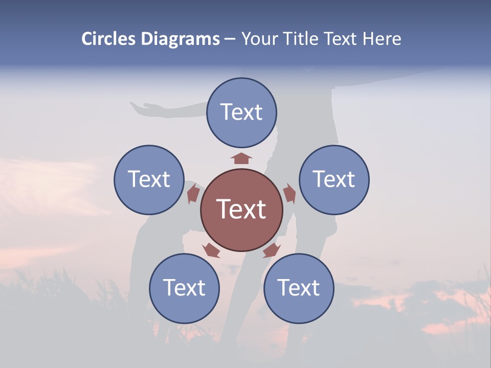 Together Happy Per On PowerPoint Template