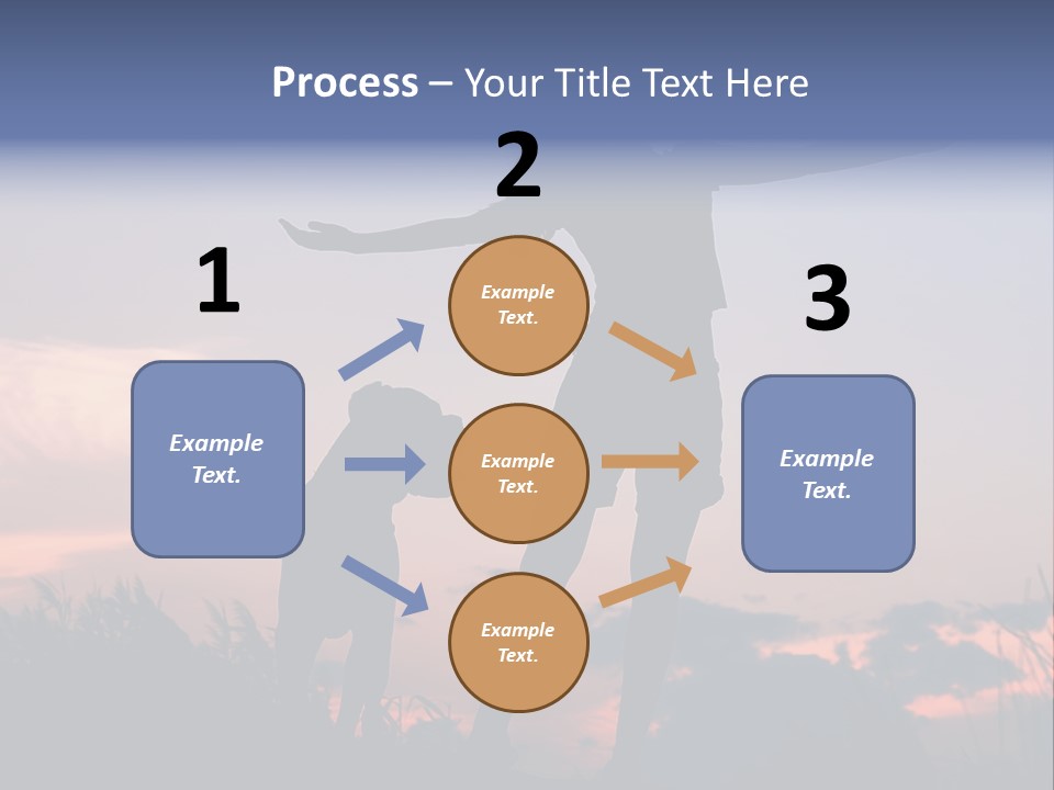 Together Happy Per On PowerPoint Template
