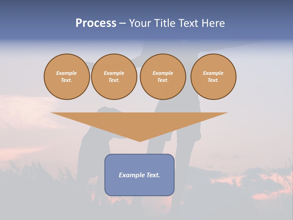 Together Happy Per On PowerPoint Template