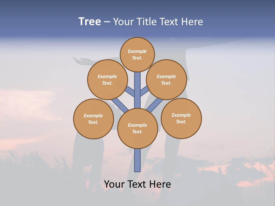 Together Happy Per On PowerPoint Template