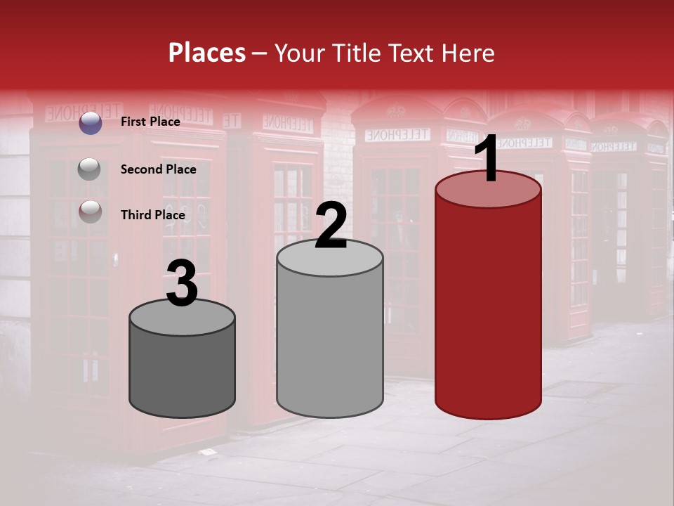 Phone Town Colour PowerPoint Template