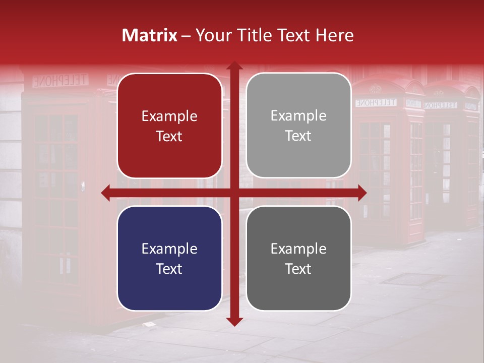 Phone Town Colour PowerPoint Template
