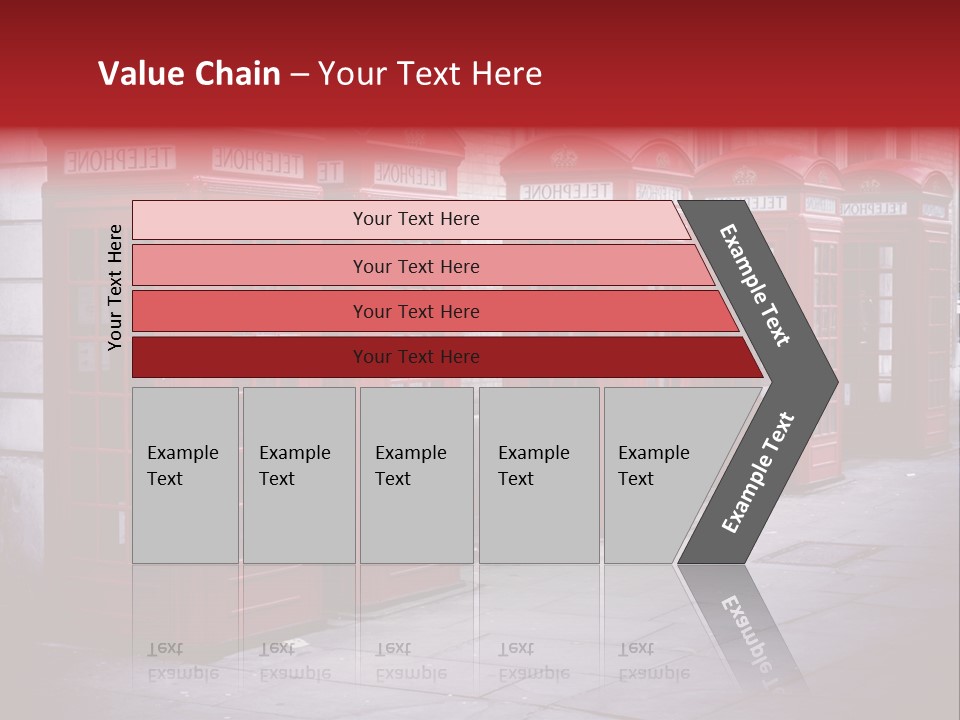Phone Town Colour PowerPoint Template
