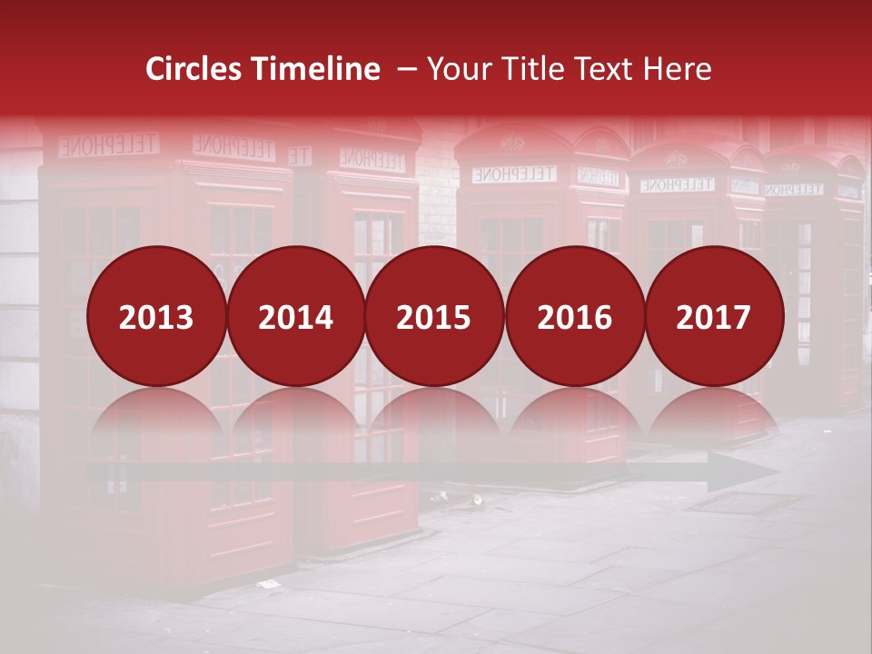 Phone Town Colour PowerPoint Template