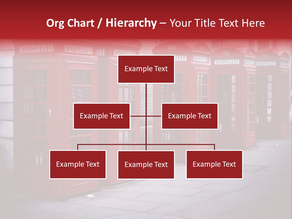 Phone Town Colour PowerPoint Template