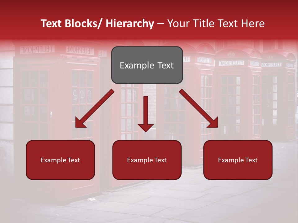 Phone Town Colour PowerPoint Template