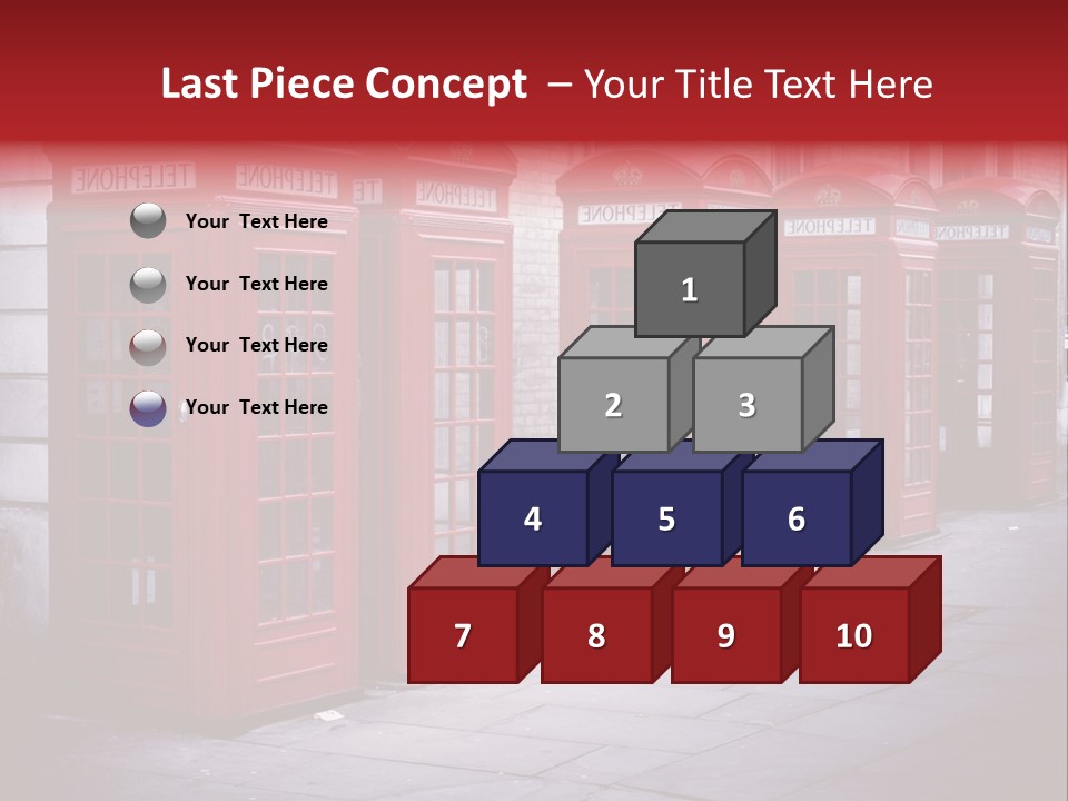 Phone Town Colour PowerPoint Template