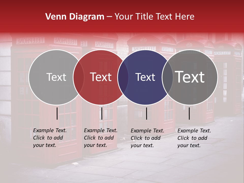 Phone Town Colour PowerPoint Template