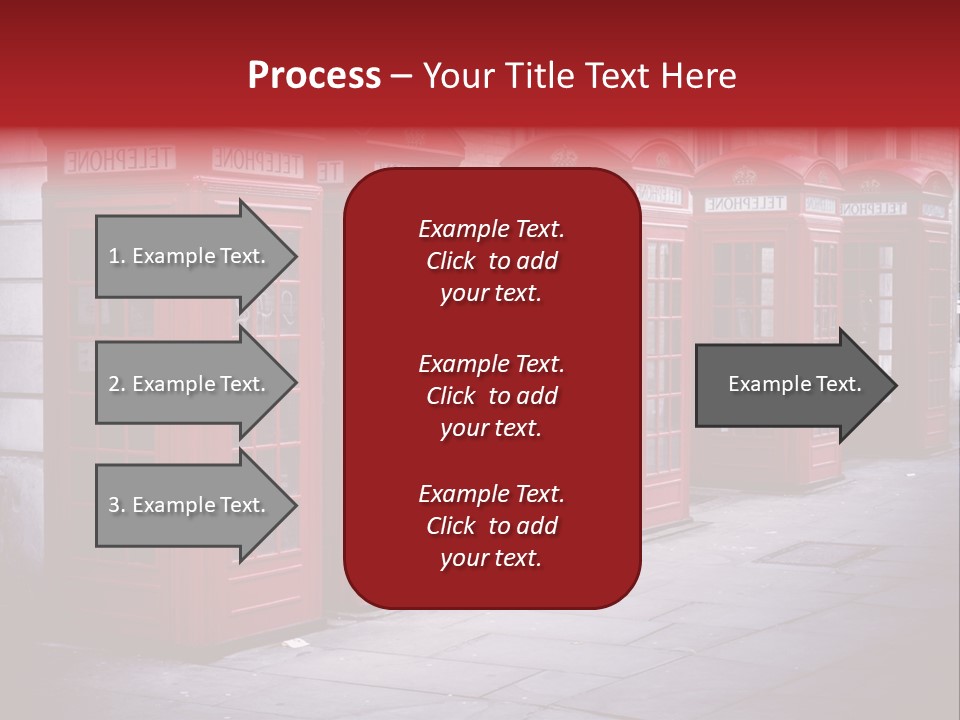 Phone Town Colour PowerPoint Template