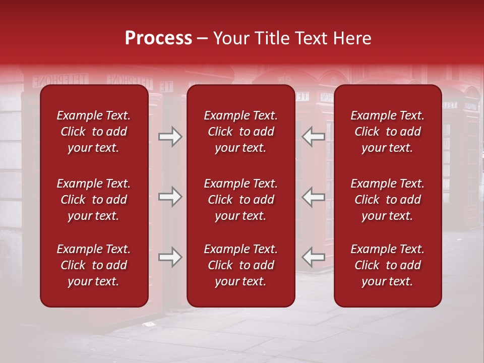 Phone Town Colour PowerPoint Template