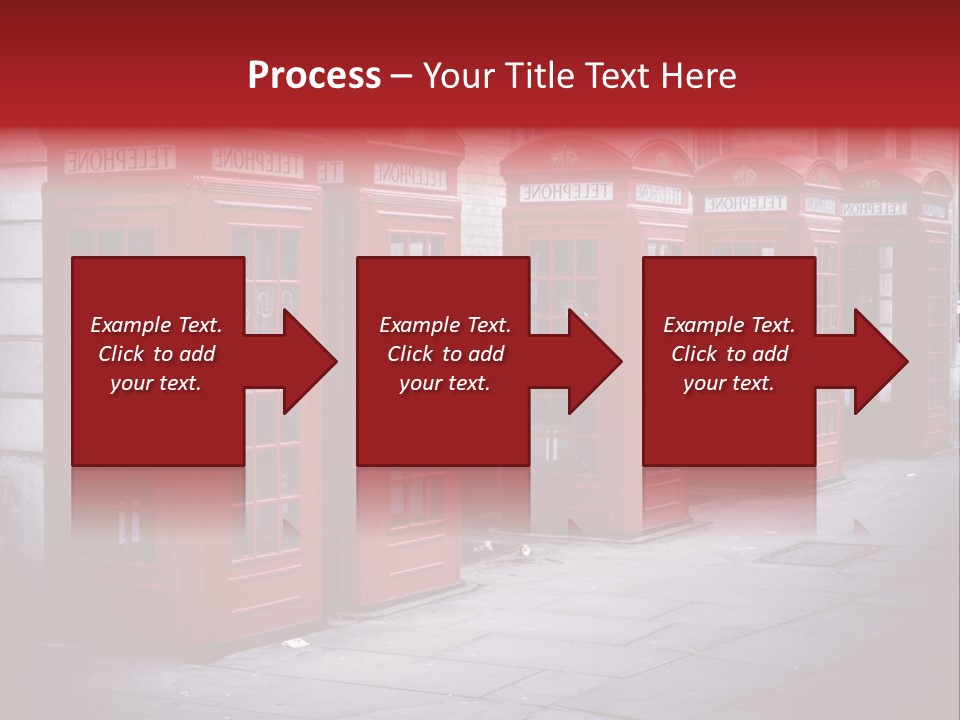 Phone Town Colour PowerPoint Template