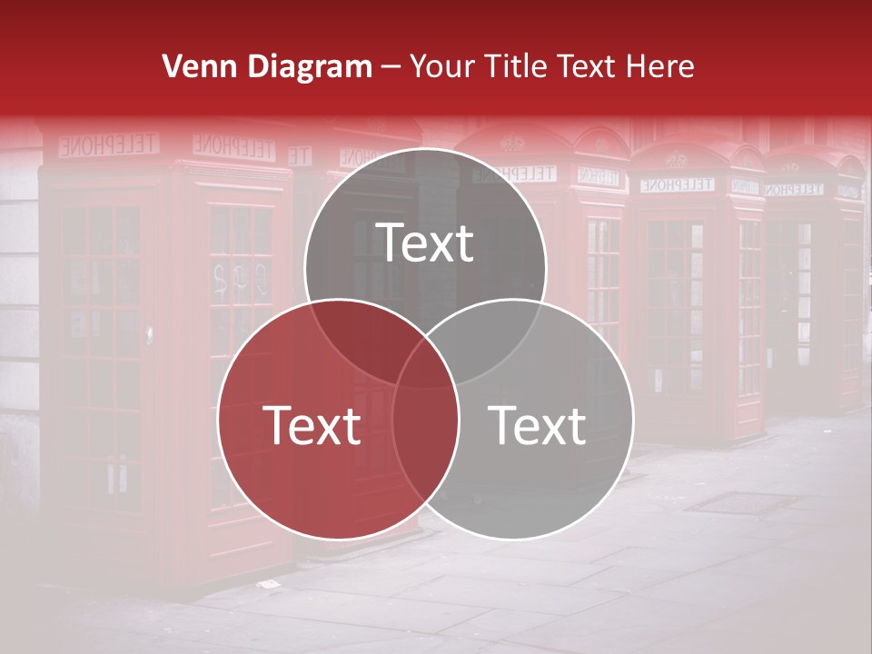 Phone Town Colour PowerPoint Template