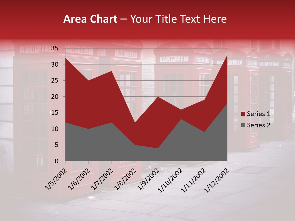 Phone Town Colour PowerPoint Template