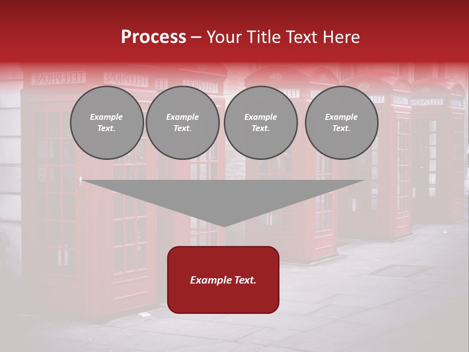 Phone Town Colour PowerPoint Template
