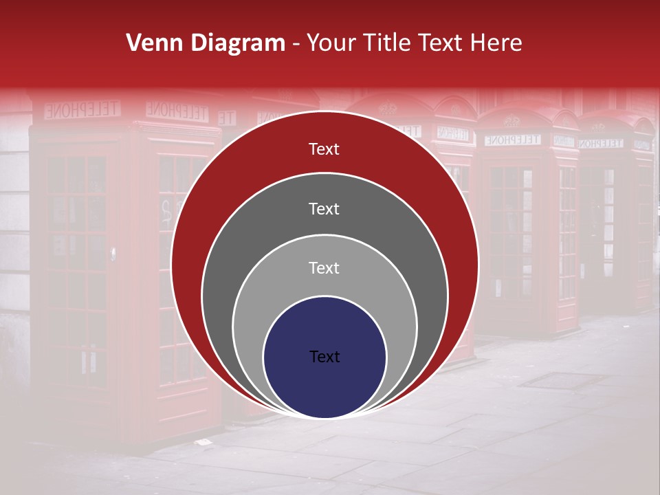 Phone Town Colour PowerPoint Template