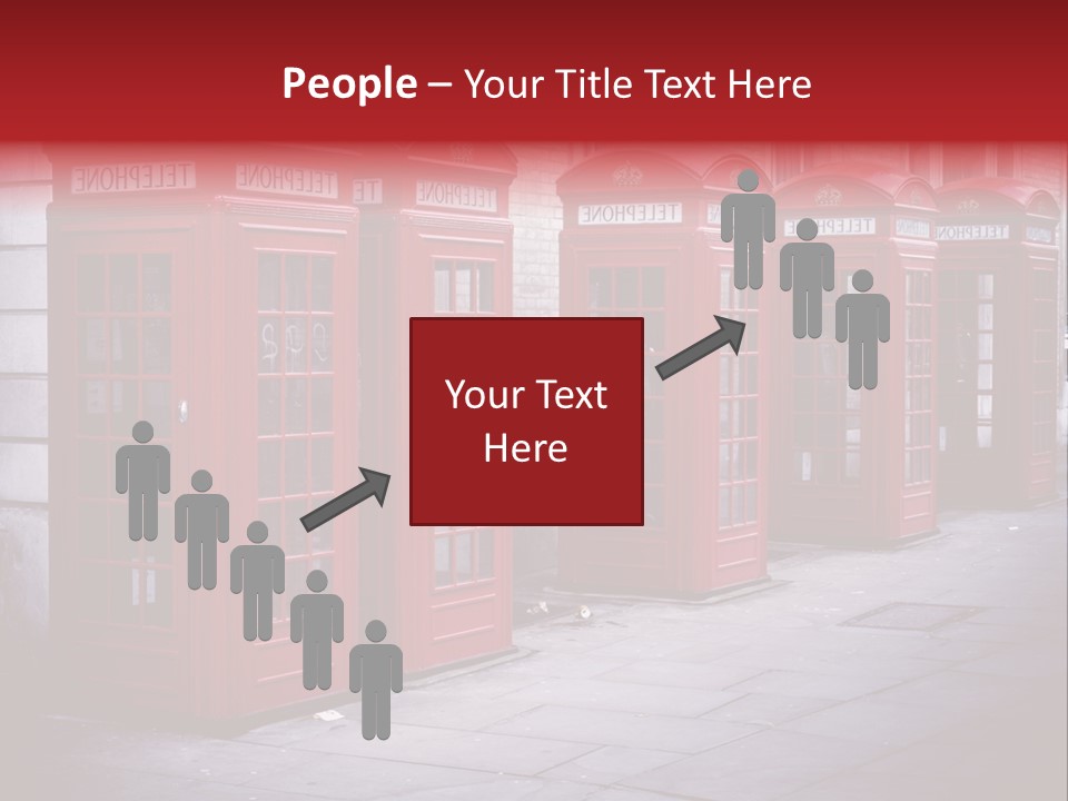 Phone Town Colour PowerPoint Template